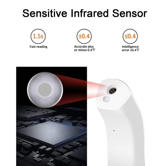 Digital Forehead Thermometer Non-Contact Safety Scan NEW - Picture 4 of 6
